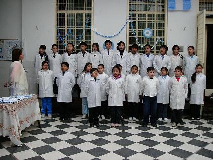 La Promesa de Lealtad  a la Bandera 4&ordm; grado